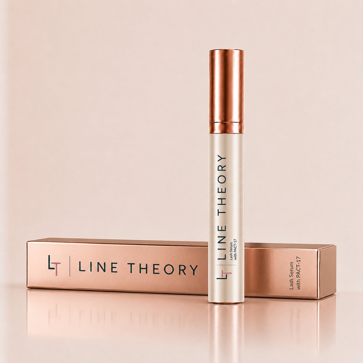 Line Theory serum applicator and PACT-17 formula